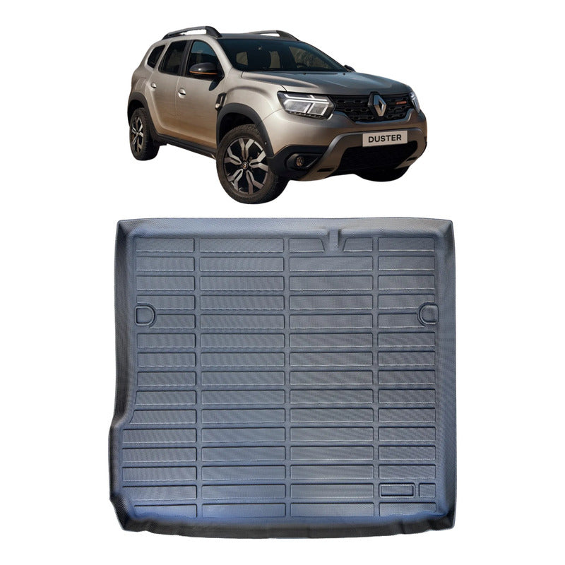 Alfombra Bandeja De Baul En Goma Renault Duster 2020/2025 Negro