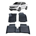 Alfombra Bandeja 3d Interior Vehículo Fiat Argo Negro