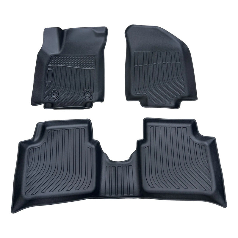 Alfombra Bandeja 3d Interior Vehículo Fiat Pulse Negro