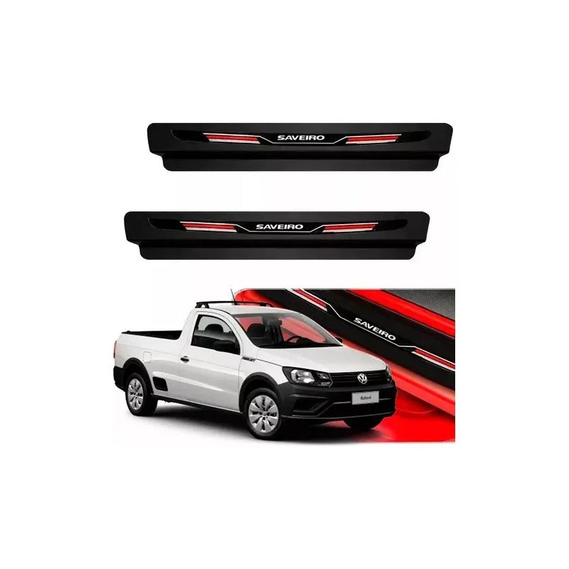 Cubre Zócalo Protector Resinado Saveiro G2 G3 G4 G5 G6 G7