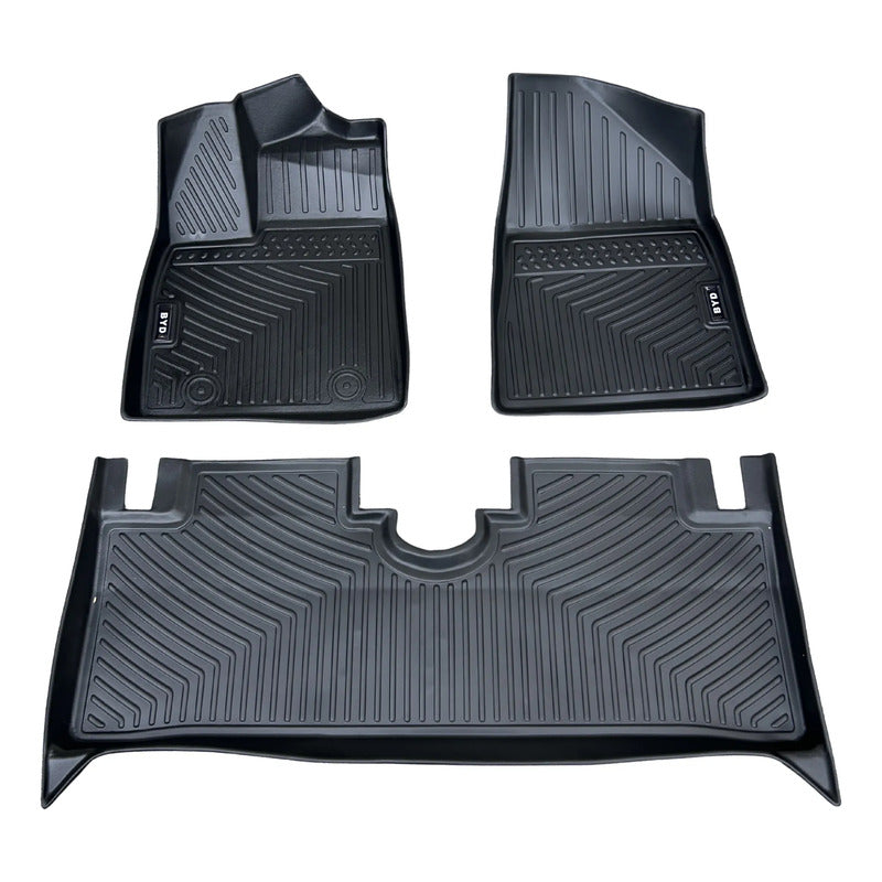 Alfombra Bandeja 3d Interior Vehículo Byd Dolphin Negro