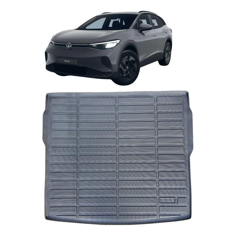 Alfombra Bandeja De Baúl En Goma Volkswagen Id4 2021/2024 Negro