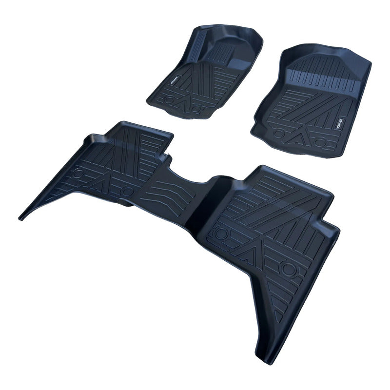 Alfombra Bandeja 3d Interior Ford Ranger 2015/2022 Negro