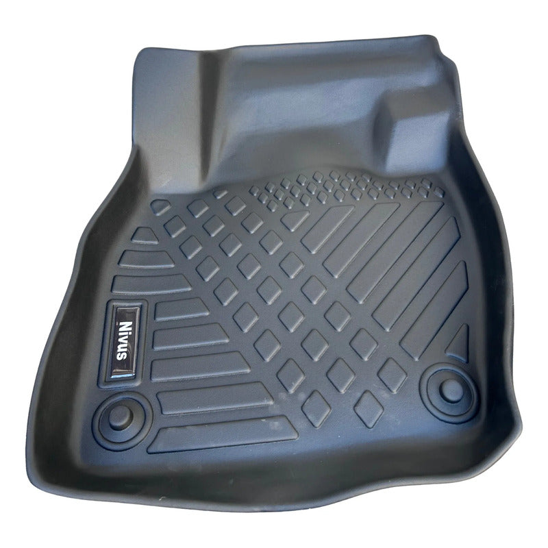 Alfombra Bandeja 3d Interior Volkswagen Nivus 2020/2024 Negro