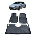 Alfombra Bandeja 3d Interior Vehículo Byd Seal Negro