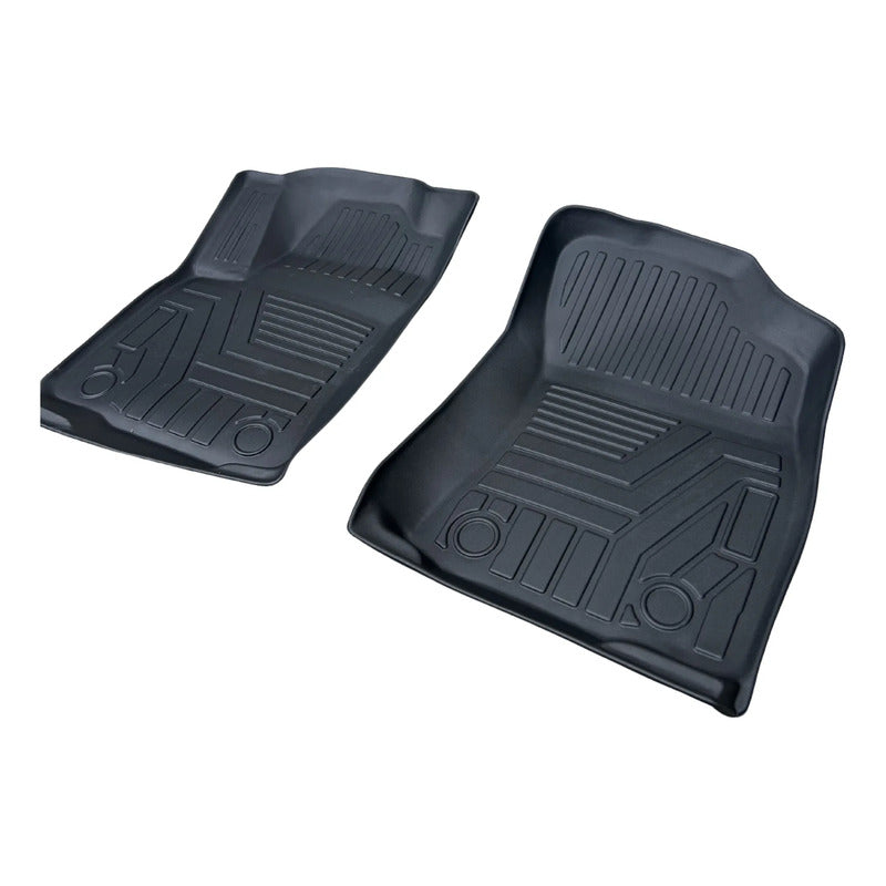 Alfombra Bandeja 3d Interior Toyota Hilux 2015/2025 Negro
