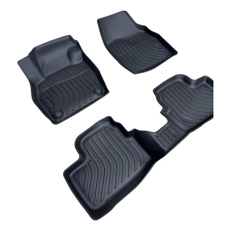 Alfombra Bandeja 3d Interior Vehículo Volkswagen Tera Negro