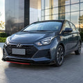 Lip Frontal Tuning Spoiler Paragolpe Hyundai Hb20 2013/2026 Rojo