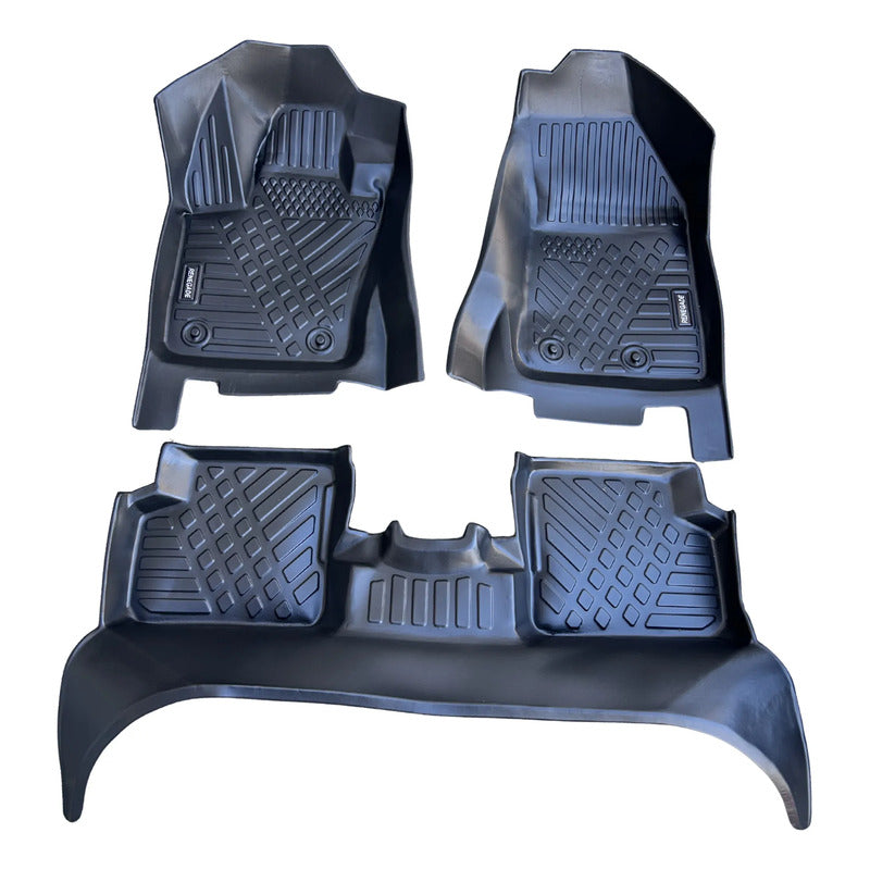 Alfombra Bandeja 3d Interior Jeep Renegade 2016/2024 Negro