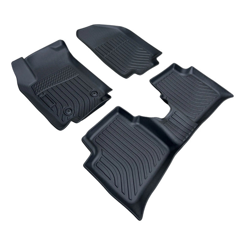 Alfombra Bandeja 3d Interior Vehículo Fiat Fastback Negro