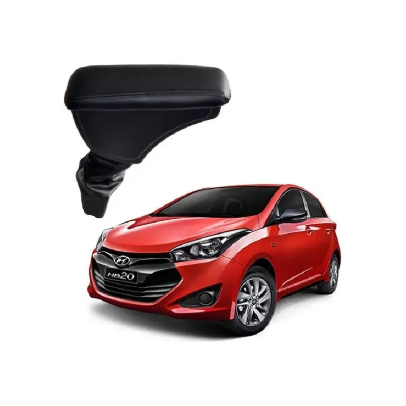 Apoya Brazo Central Hyundai Hb20 Hatch Sedan 2012/2025 Negro