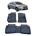 Alfombra Bandeja 3d Interior Toyota Corolla 2014/2018 Negro