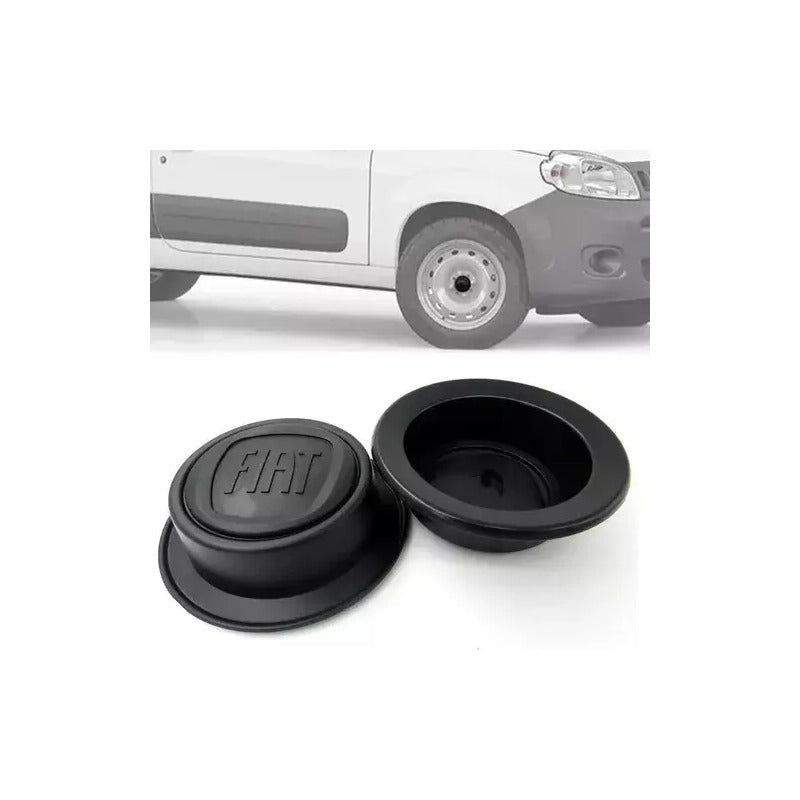Centro Rueda Fiat Fiorino Strada Palio Uno Rueda Fierro Negro