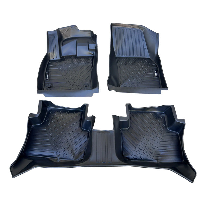 Alfombra Bandeja 3d Interior Volkswagen Taos Negro