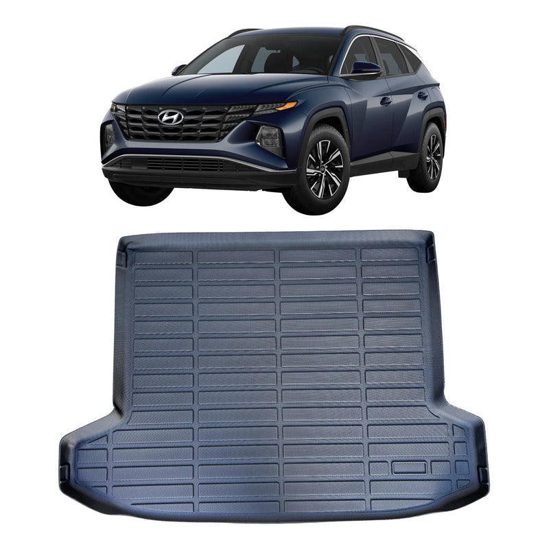 Alfombra Bandeja De Baúl En Goma Hyundai Tucson 2022/2026 Negro