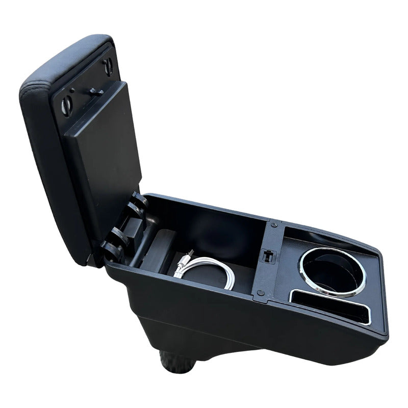 Apoya Brazo Descanso Central Peugeot 206 Negro