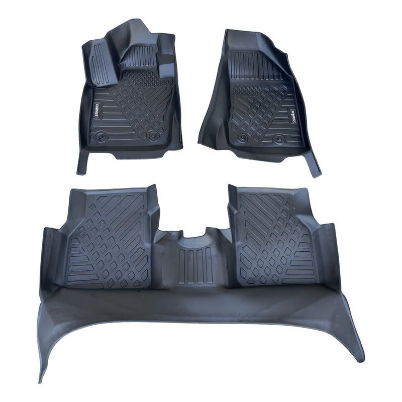 Alfombra Bandeja 3d Interior Jeep Compass 2017/2023 Negro