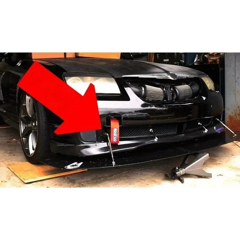 Cinta Remolque Tuning Sparco Paragolpe Para Auto