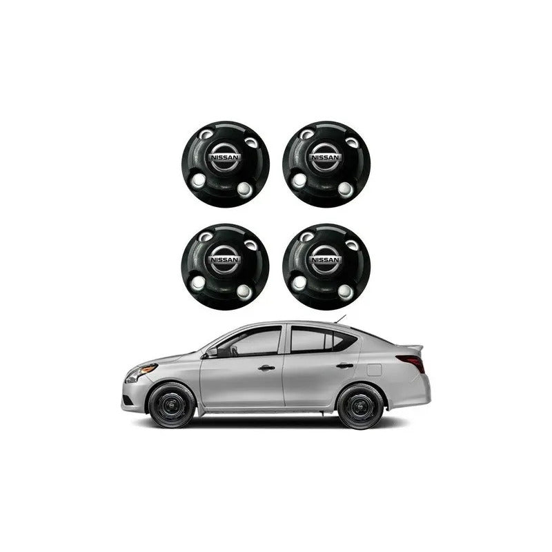 Centro De Rueda Fierro R13 14 15 Nissan Versa March Kicks Negro