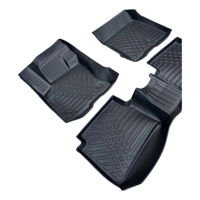 Alfombra Bandeja 3d Interior Vehículo Ford Bronco Sport Negro