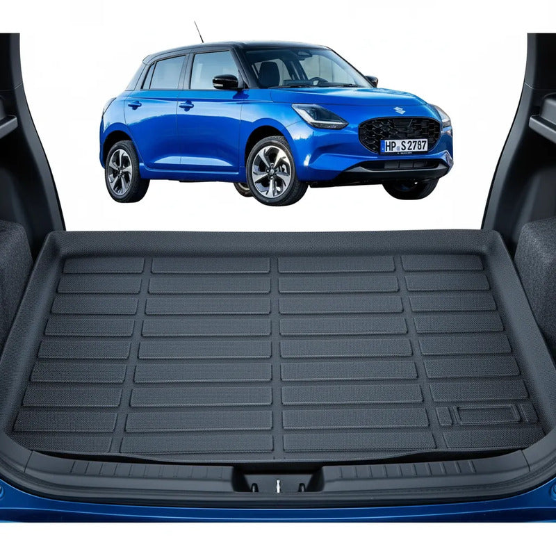 Alfombra Bandeja De Baul En Goma Suzuki Swift 2017/2025 Negro