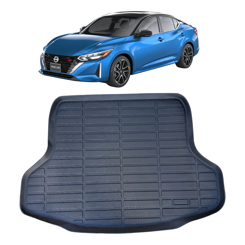 Alfombra Bandeja De Baúl En Goma Nissan Sentra 2020/2024 Negro