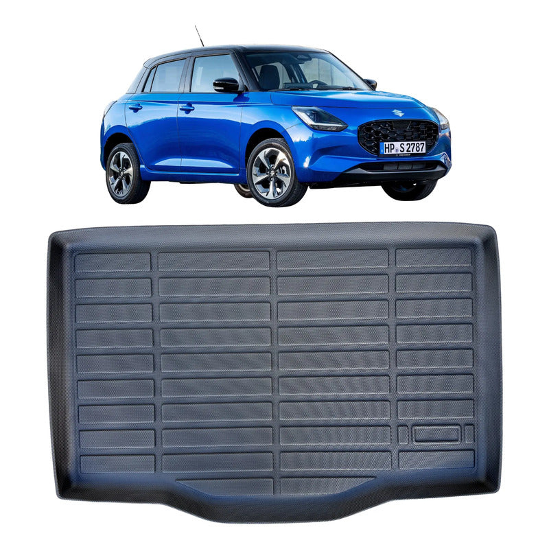 Alfombra Bandeja De Baul En Goma Suzuki Swift 2017/2025 Negro