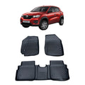 Alfombra Bandeja 3d Interior Vehículo Renault Kwid Negro