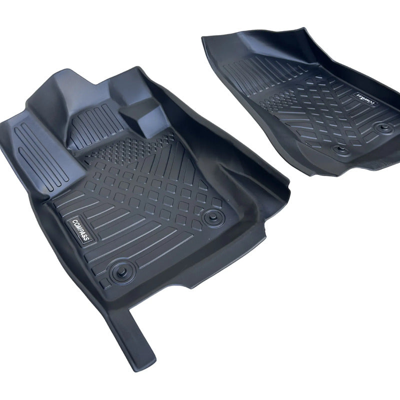 Alfombra Bandeja 3d Interior Jeep Compass 2017/2023 Negro