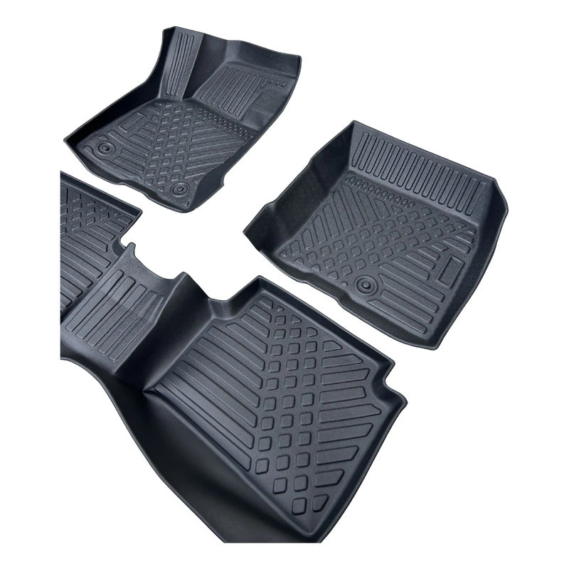 Alfombra Bandeja 3d Interior Vehículo Ford Bronco Sport Negro