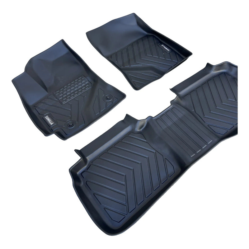Alfombra Bandeja 3d Interior Toyota Corolla 2014/2018 Negro