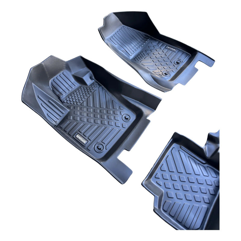 Alfombra Bandeja 3d Interior Jeep Renegade 2016/2024 Negro