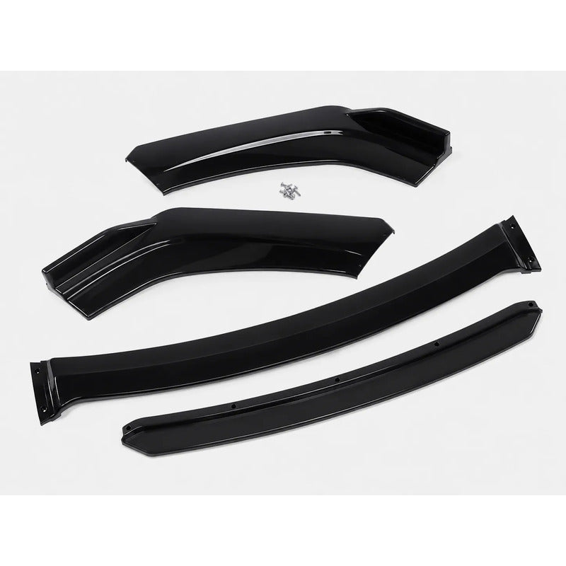 Lip Delantero Tuning Spoiler Paragolpe Honda Civic 2006/2015 Negro