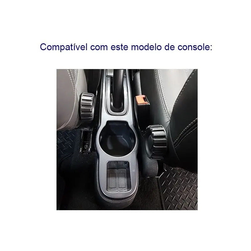 Apoya Brazo Posabrazo Central Renault Oroch 2012/2025 Negro
