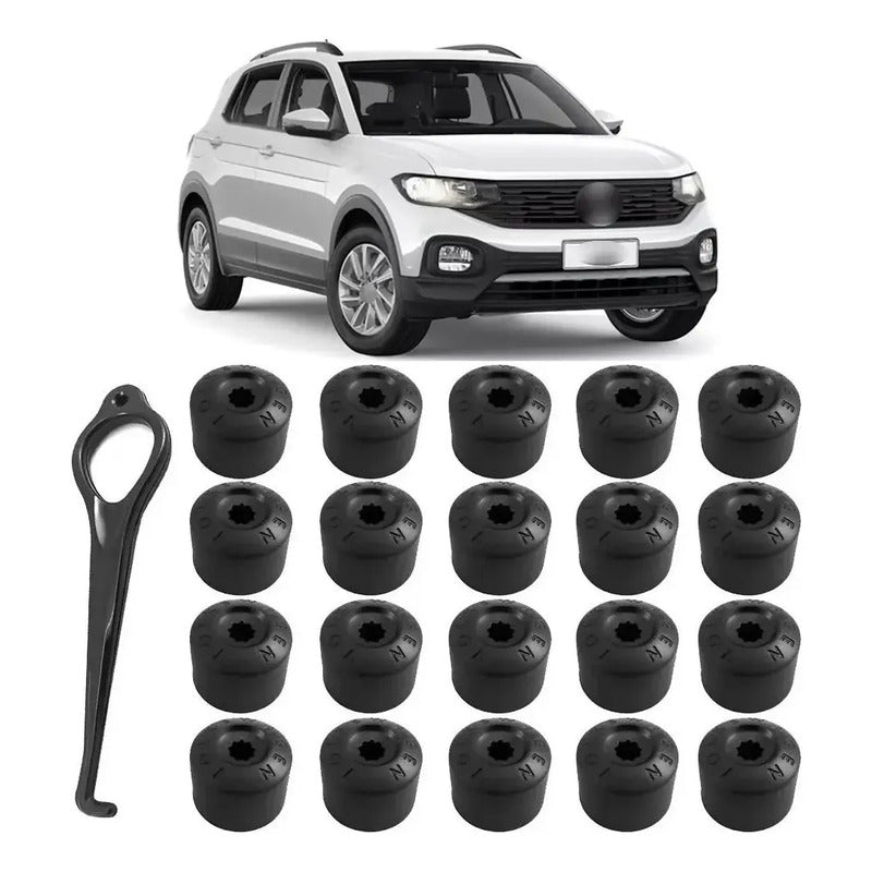 Tapa Tuerca 19mm Volkswagen Amarok Vento Golf Fox 20 Unidade