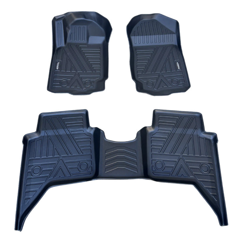 Alfombra Bandeja 3d Interior Ford Ranger 2015/2022 Negro