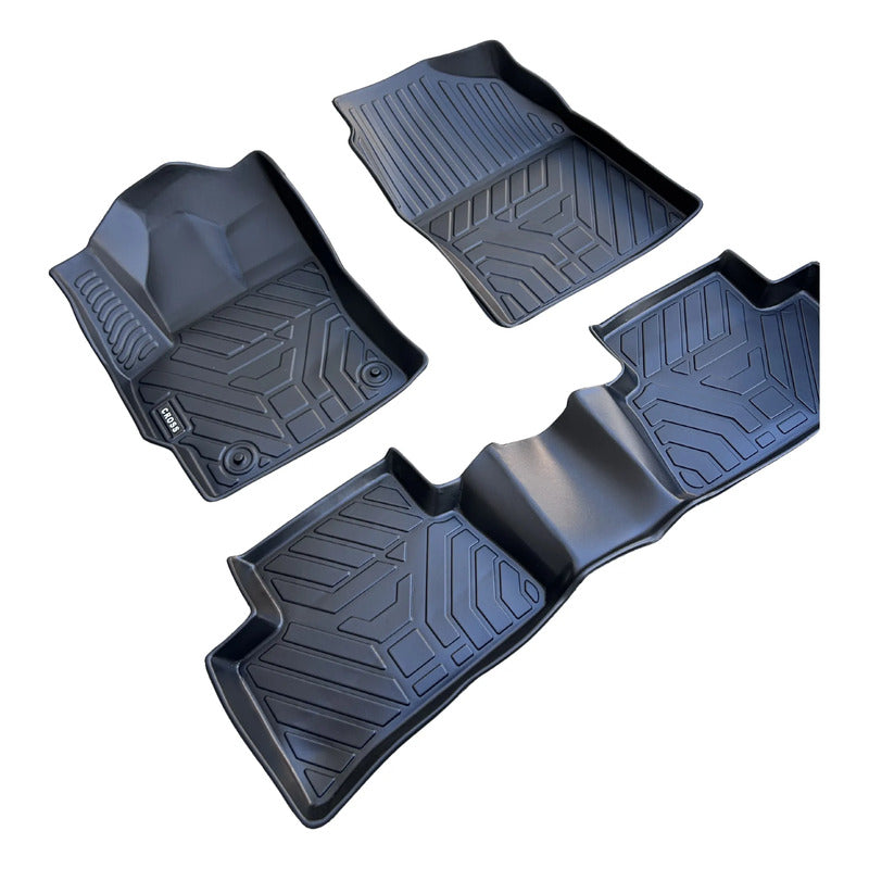 Alfombra Bandeja 3d Interior Toyota Corolla Cross 2021/2025 Negro