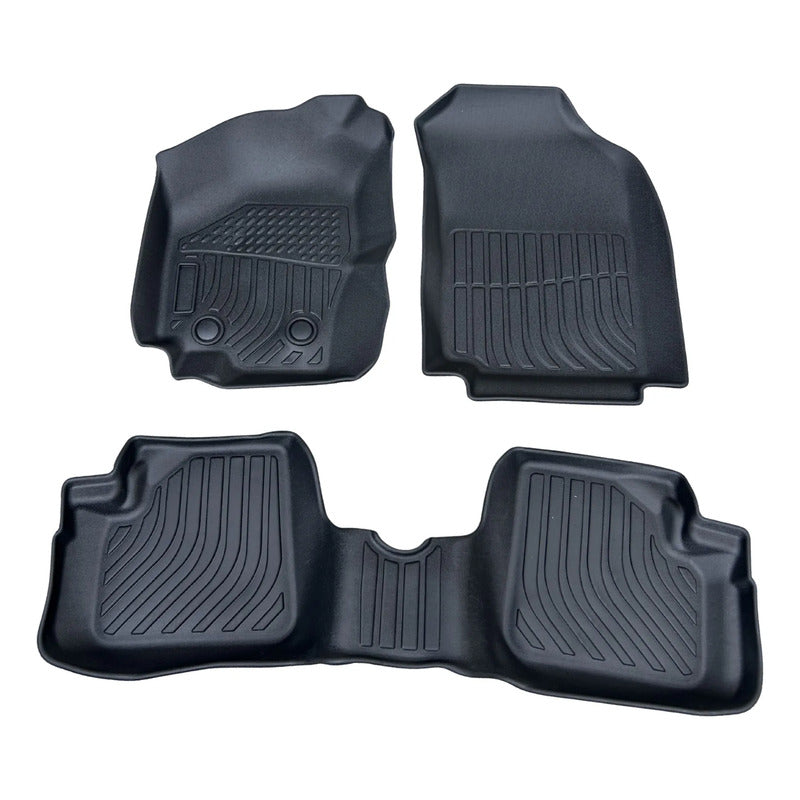 Alfombra Bandeja 3d Interior Vehículo Suzuki Alto Negro
