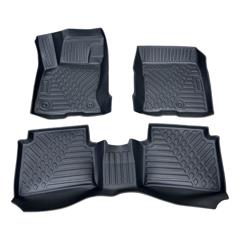 Alfombra Bandeja 3d Interior Vehículo Ford Bronco Sport Negro