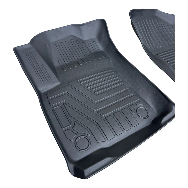 Alfombra Bandeja 3d Interior Toyota Hilux 2015/2025 Negro