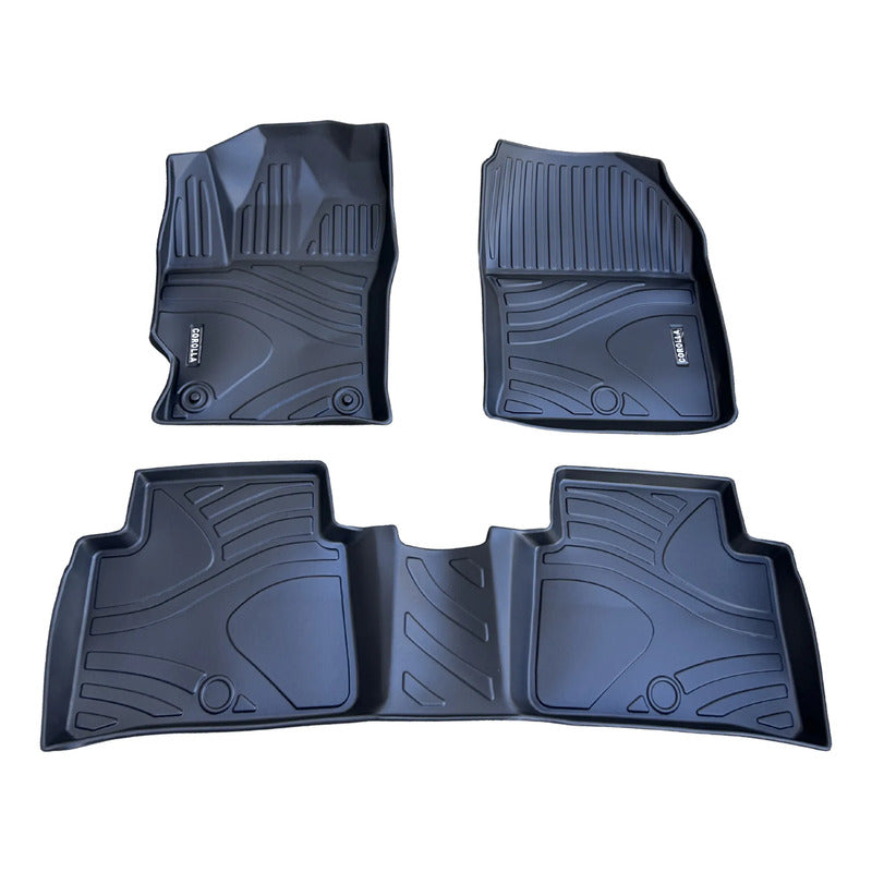 Alfombra Bandeja 3d Interior Toyota Corolla 2019/2025 Negro