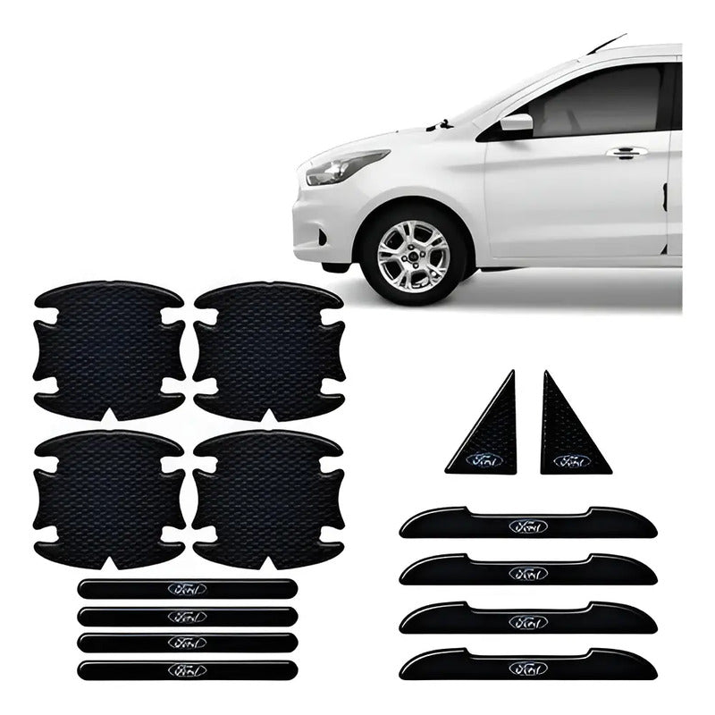 Protector De Manijas Y Pestillos Ford 4 Puertas Resinado