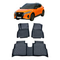 Alfombra Bandeja 3d Interior Nissan Kicks 2018/2023 Negro
