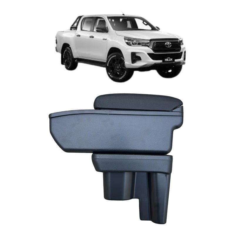 Apoya Brazo Descanso Central Toyota Hilux 2005/2025 Negro