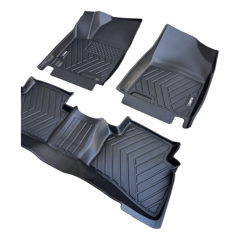 Alfombra Bandeja 3d Interior Hyundai Creta 2020/2025 Negro
