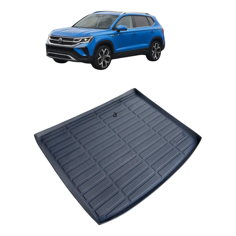 Alfombra Bandeja De Baul En Goma Volkswagen Taos 2022/2025 Negro
