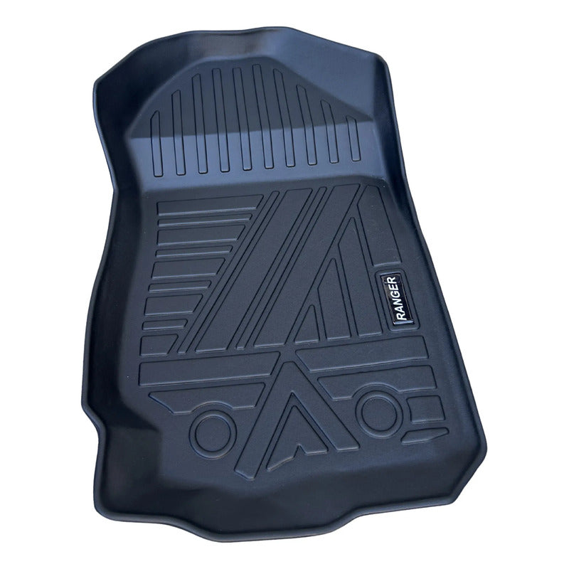 Alfombra Bandeja 3d Interior Ford Ranger 2015/2022 Negro