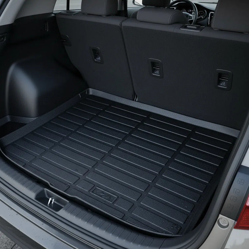 Alfombra Bandeja De Baúl En Goma Hyundai Creta 2022/2024 Negro