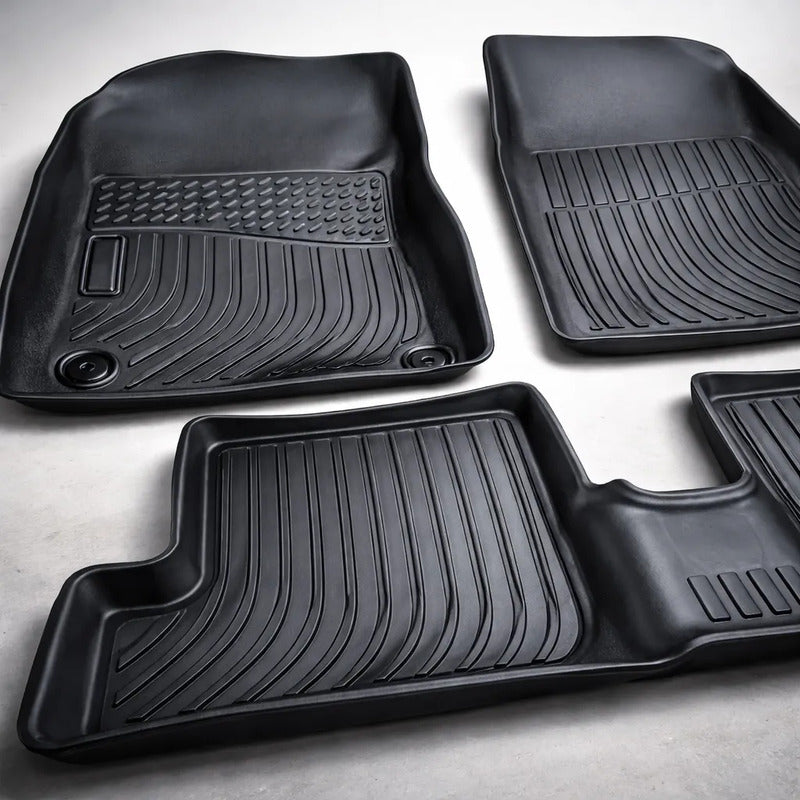 Alfombra Bandeja 3d Vehículo Interior Citroen C3 2023/2026 Negro