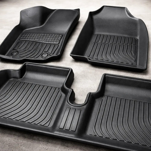 Alfombra Bandeja 3d Interior Vehículo Fiat Argo/cronos Negro